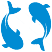 icon--fish-sharks-converse-blue